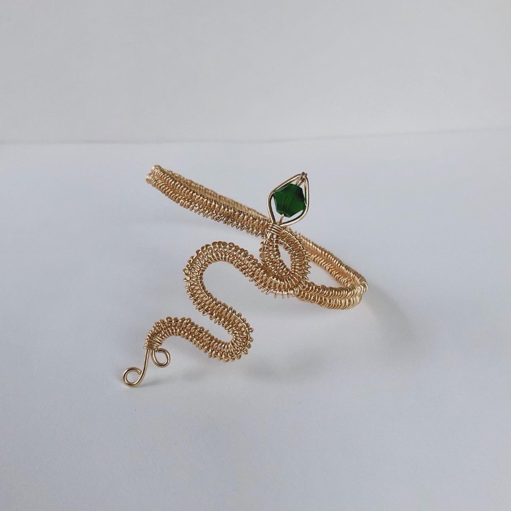 Wire Snake Bracelet